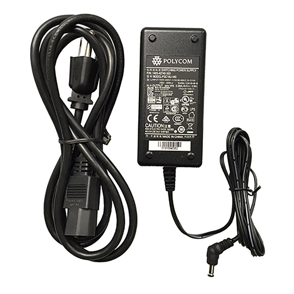 Power Supply - Polycom SoundStation IP 5000-6000-560-670, VVX 1500, and Touch Control