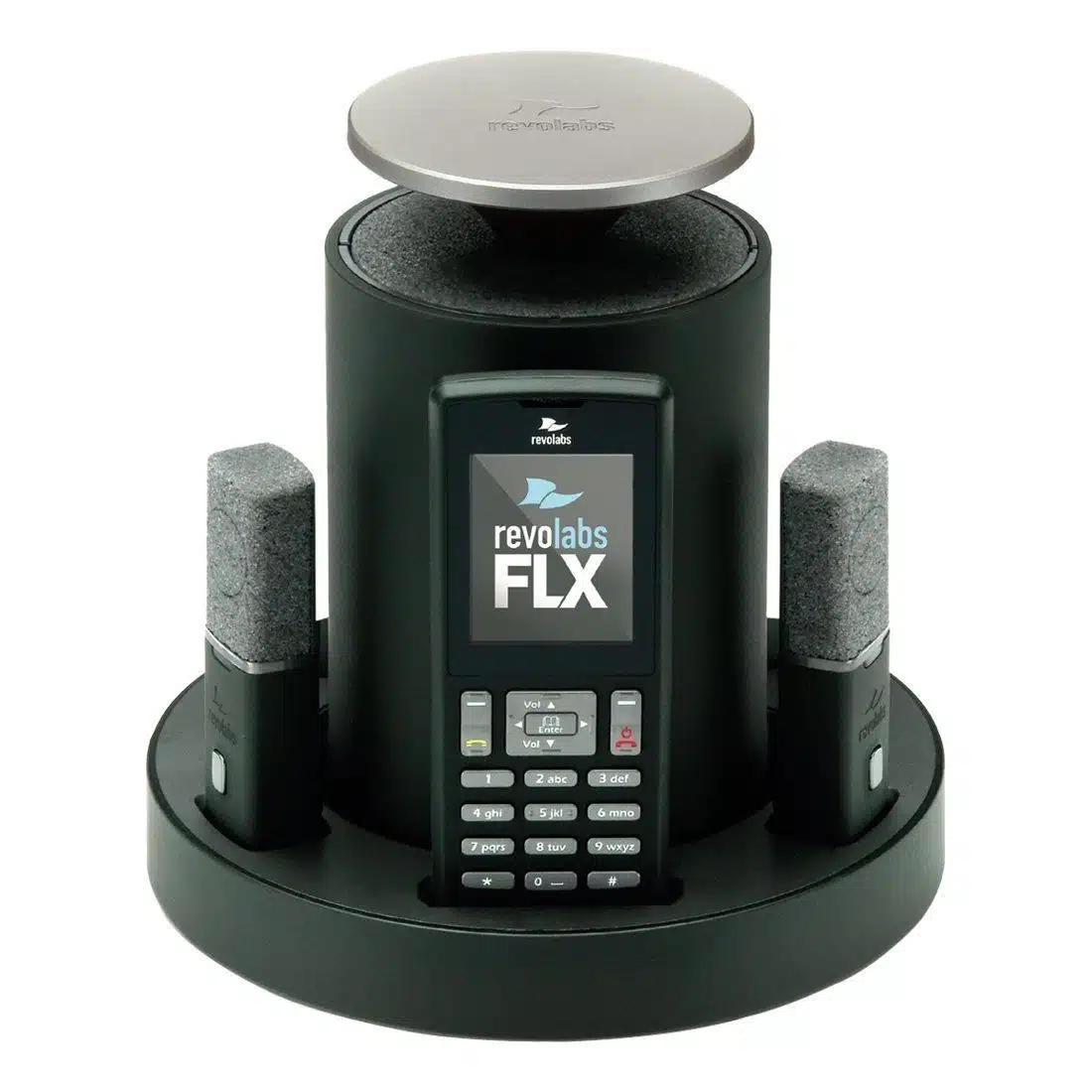 Revolabs FLX 2 VoIP with One Omni One Wearable Microphone, Connect to Computer USB - 323.tv