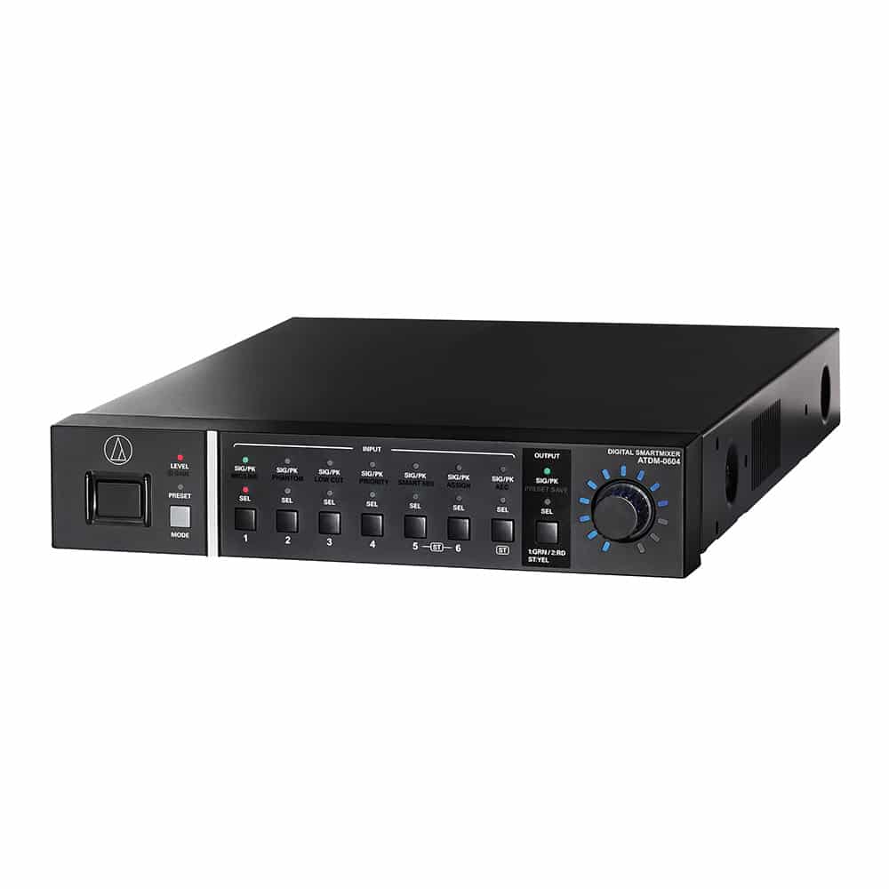 Audio-Technica ATDM-0604 Channel Digital SmartMixer® with USB -