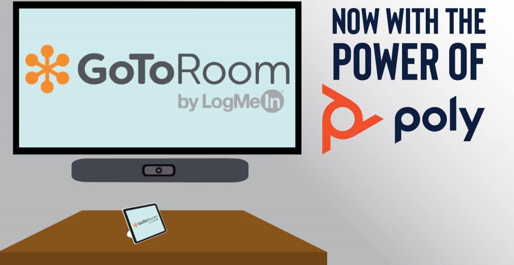 GoToRoom Now Available With Poly Studio X & Poly G7500. Use GoToMeetings Room App With Polycom