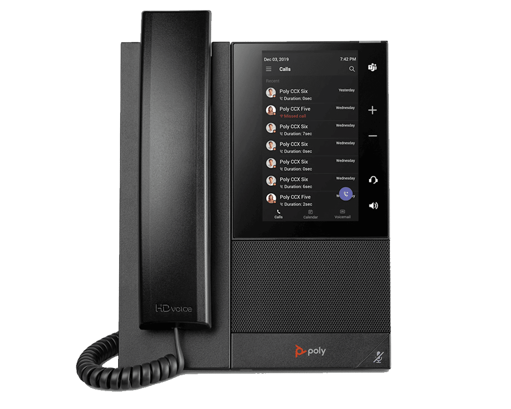 Poly CCX500 Call Interface