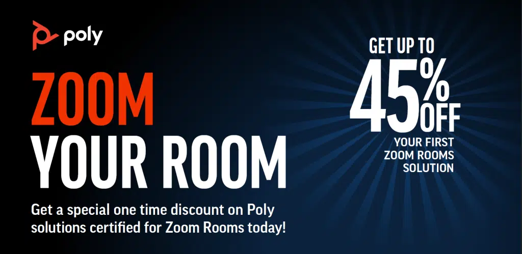 Poly zoom room promo
