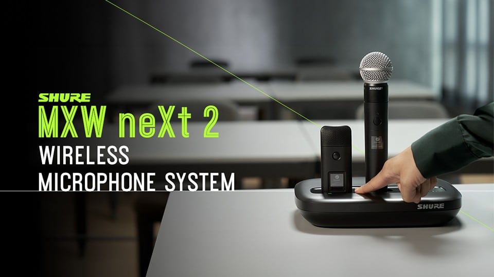 Introducing Shure’s Latest Innovation: Microflex neXt 2